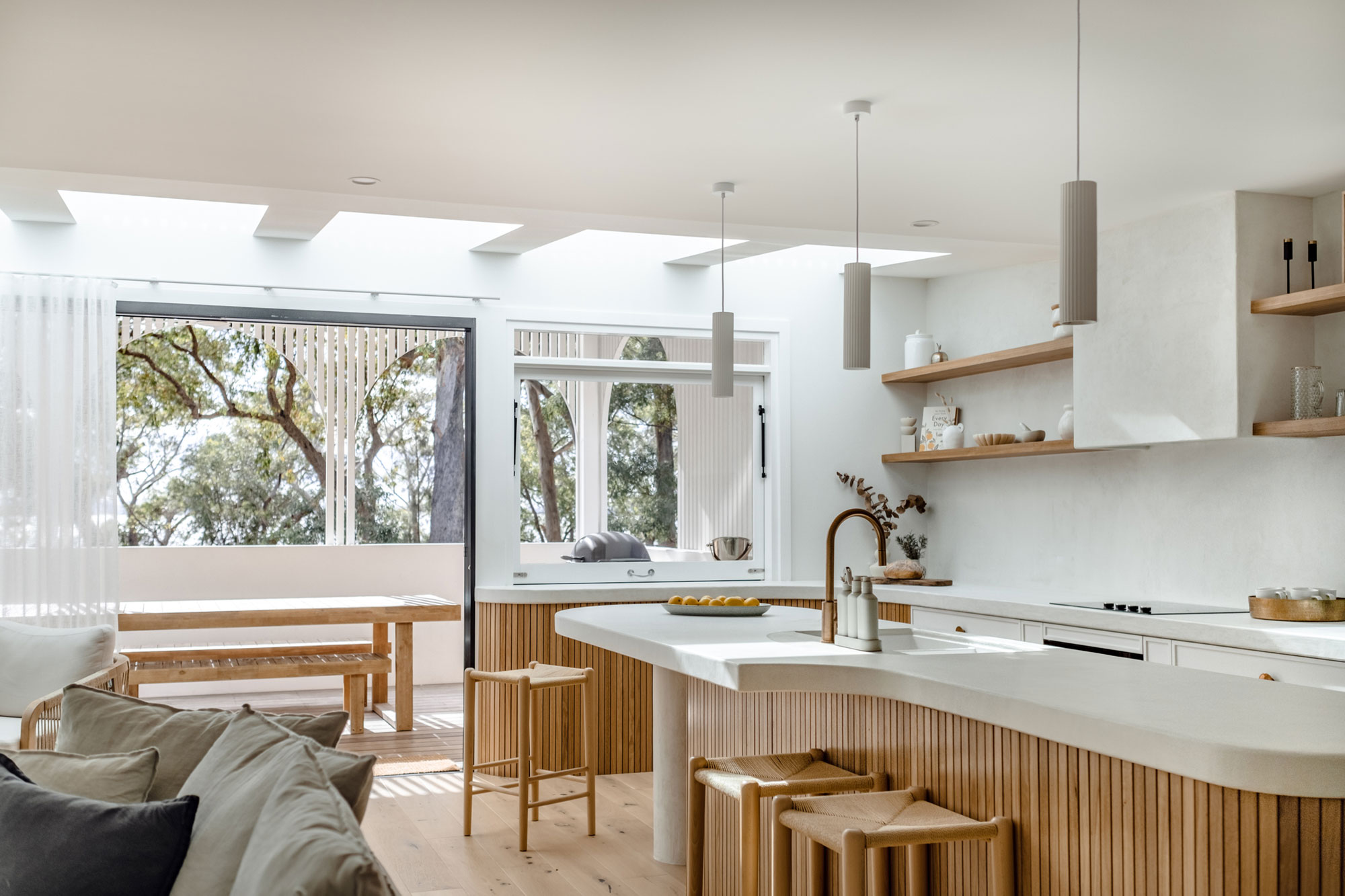Bright modern kitchen